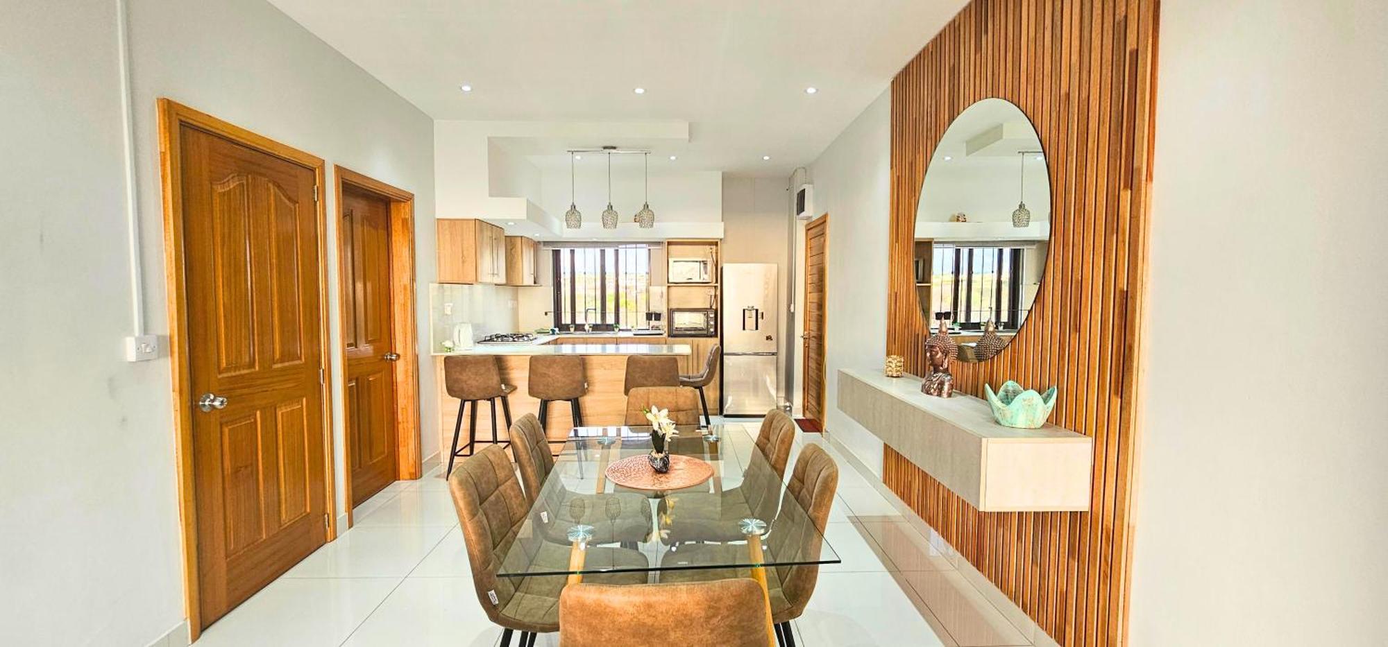 Appartement Zen Retreat With Stunning Sea Views And Sunsets à Flic-en-Flacq Extérieur photo