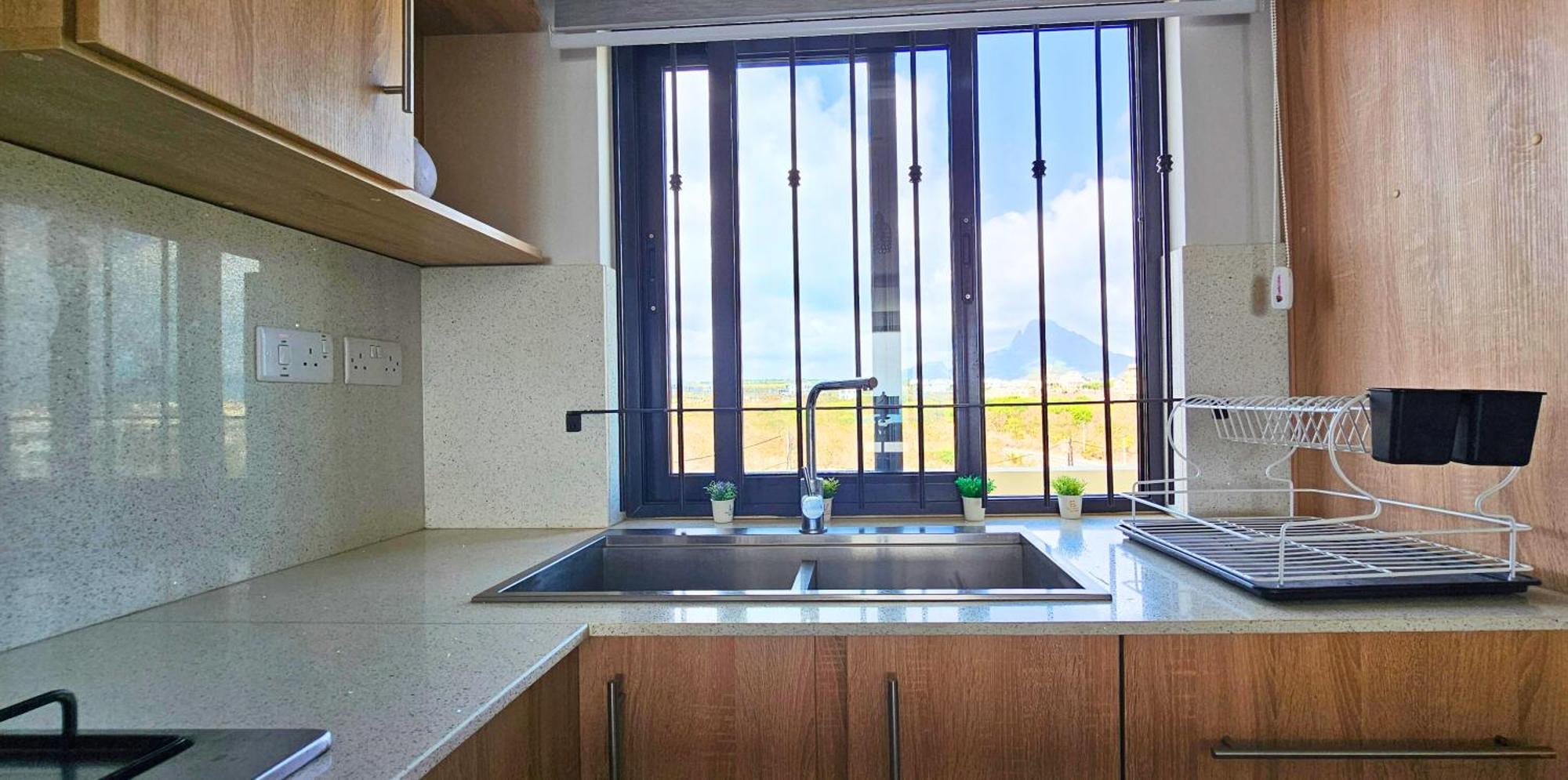 Appartement Zen Retreat With Stunning Sea Views And Sunsets à Flic-en-Flacq Extérieur photo