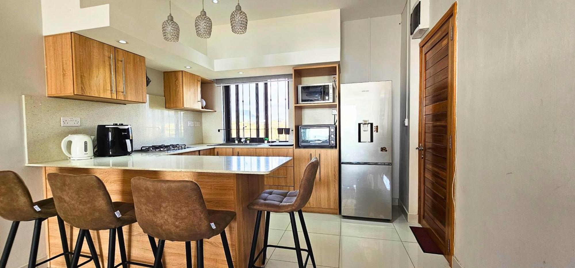 Appartement Zen Retreat With Stunning Sea Views And Sunsets à Flic-en-Flacq Extérieur photo