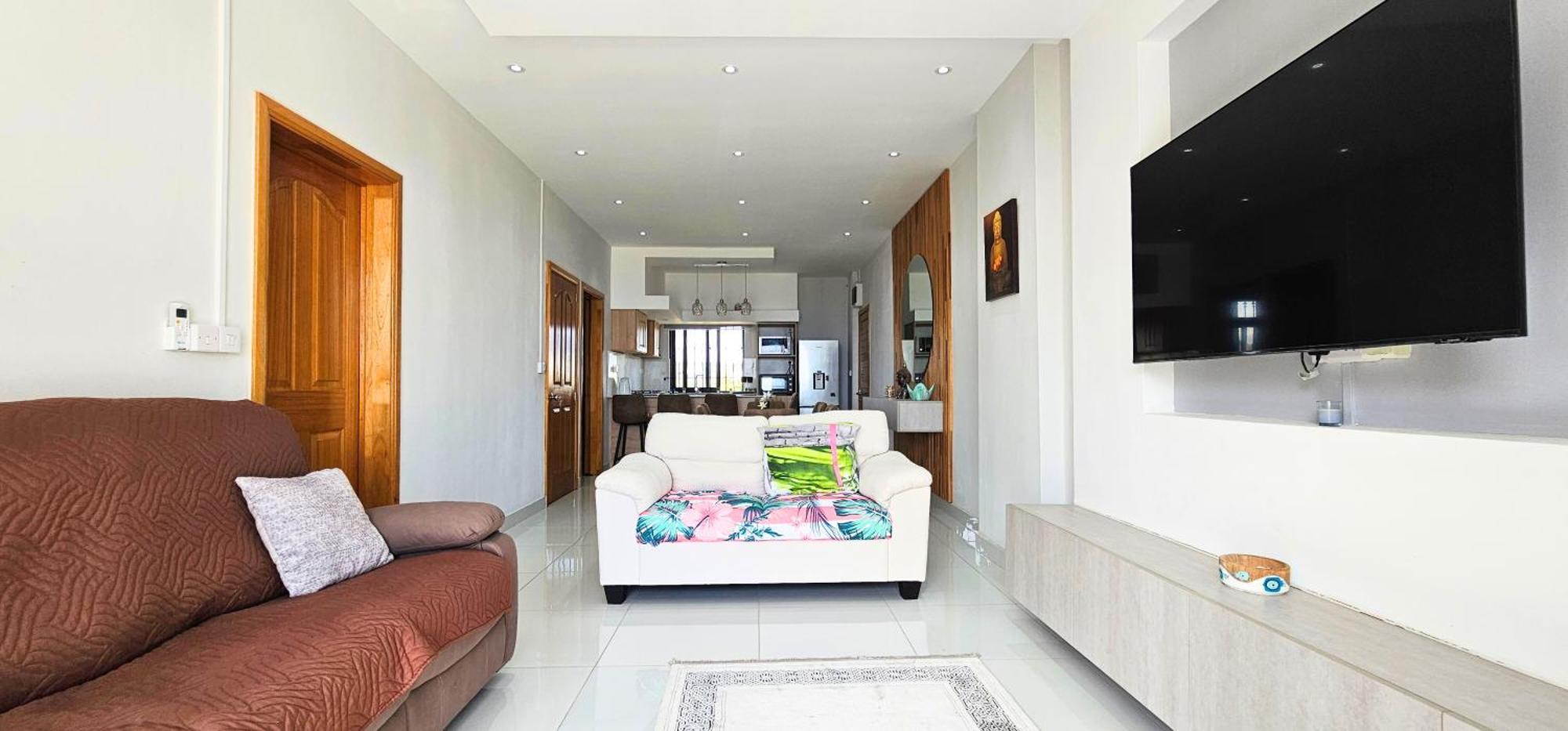 Appartement Zen Retreat With Stunning Sea Views And Sunsets à Flic-en-Flacq Extérieur photo