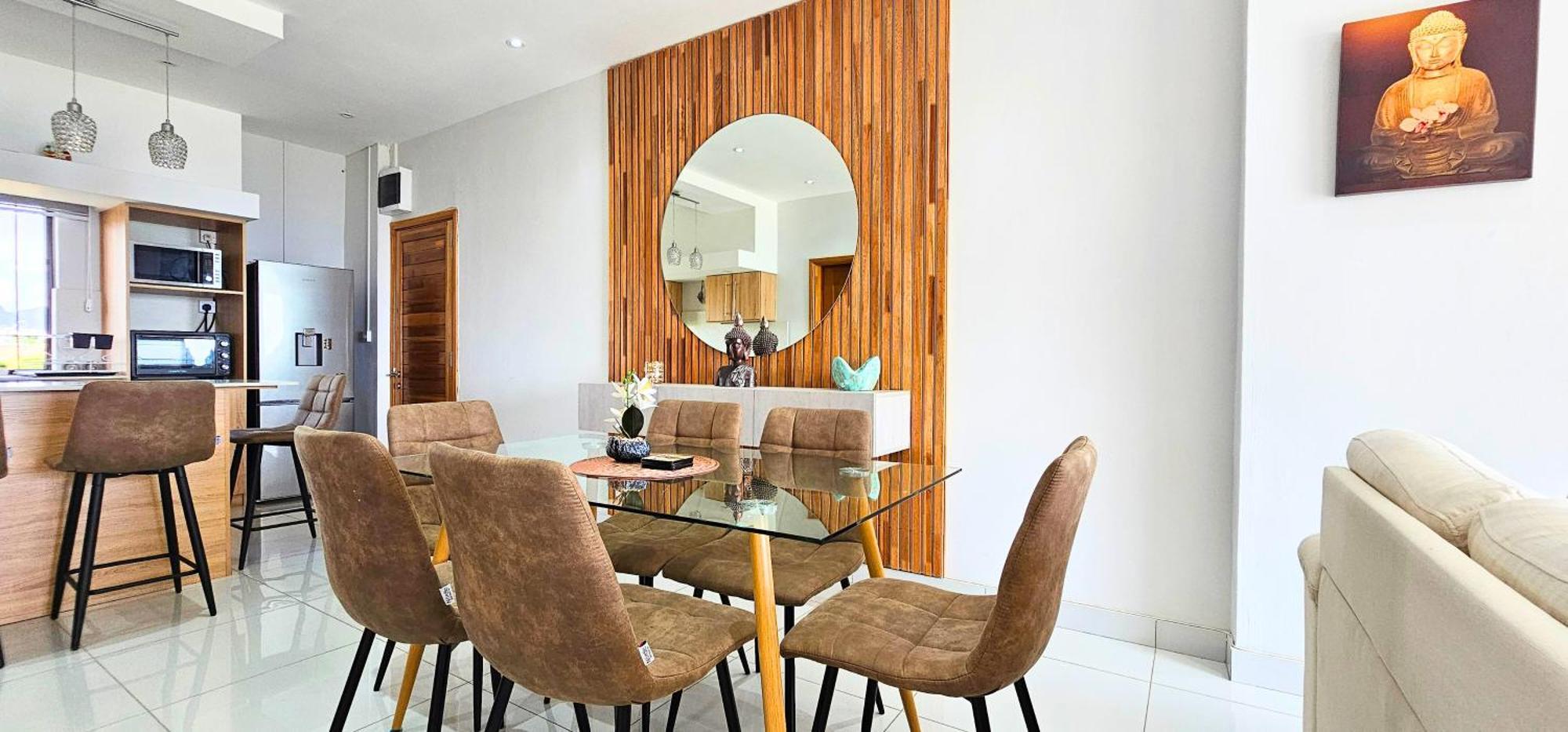 Appartement Zen Retreat With Stunning Sea Views And Sunsets à Flic-en-Flacq Extérieur photo